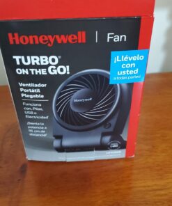 Honeywell HTF090B Turbo on the Go Personal Fan, Black – Small, Portable Fan 38 7161jwnDk9L