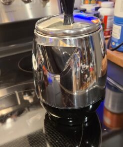 Farberware 2-4-Cup Electric Percolator coffee maker, Stainless Steel, Automatic Warm Function, FCP240 4 Cup 29 71637XX0eoL