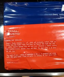 Lavazza Crema E Gusto Ground Coffee Blend, Espresso Dark Roast, 8.8 Oz Bricks (Pack of 4) Authentic Italian, Blended And Roasted in Italy, Non GMO, Value Pack, Full bodied with rich aftertaste 8.8 Ounce (Pack of 4) 48 7163JU7QrNL