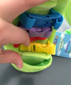 Buckle Toys - Buddy Activity Backpack - Educational Pre-K Learning Activity Toy - Zippered Pouch for Storage - Great Gift for Toddlers and Kids 58 7163U3uIWBL