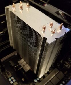 Cooler Master RR-212L-16PR-R1 Hyper 212 LED CPU Cooler with PWM Fan, Four Direct Contact Heat Pipes, Unique Blade Design and Red LEDs 39 7163tg jkaL