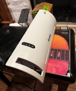 Scotch TL902VP Thermal Laminator, 1 Laminating Machine, White, Laminate Photos, Holiday Decor and Gift Tags, For Holiday, Office and School Supplies, 9 in. Laminator with 20 Pouches 34 71641XorJnL