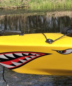 Shark Teeth Mouth Reflective Decals Graphics Sticker Fishing Boat Canoe Car Truck Kayak Decals Accessories 33 7164BCCviJL
