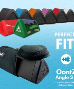 Alternative view of Official Carry Case for OontZ Angle 3 Bluetooth Speaker, Neoprene with Aluminum Carabiner by Cambridge SoundWorks