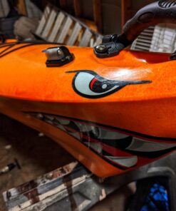 Shark Teeth Mouth Reflective Decals Graphics Sticker Fishing Boat Canoe Car Truck Kayak Decals Accessories 45 7164QXtHL