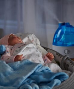 AquaOasis™ Cool Mist Humidifier (2.2L Water Tank) Quiet Ultrasonic Humidifiers for Bedroom & Large room - Adjustable -360 Rotation Nozzle, Auto-Shut Off, Humidifiers for Babies Nursery & Whole House Humidifier (Large) 25 7165HmDvLDL