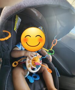 The Noggle, 8ft - Kid's Personal Air Conditioning System, Made in USA, Directs Cool Air to Children in The Backseat - Air Conditioning Vent Hose for Vehicles, Making The Back Seat Cool Again - Black 8 feet Black Ice 33 7165Ms3d51L