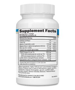 Lipotriad Eye Vitamin and Mineral Supplement, 60 Count 9 7166PjEUqL