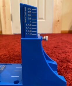 Kreg K4 Pocket Hole Jig - Adjustable, Versatile Jig for Strong Joints - Create Perfect, Rock-Solid Joints - Easily Adjustable Drill Guides - For Materials 1/2" to 1 1/2" Thick Pocket Hole System 59 7167SmX9uL