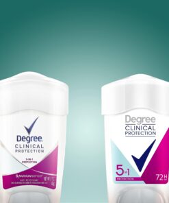 Degree Clinical Protection Antiperspirant Deodorant 72-Hour Sweat & Odor Protection 5-in-1 Antiperspirant for Women 1.7 oz 34 7167dsqq eL