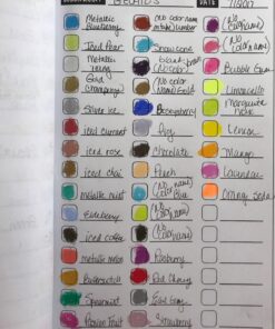 Color Charts: Color Collection Edition: 50 Color Charts to record your color collection all in one place 53 7167hTtN2oL