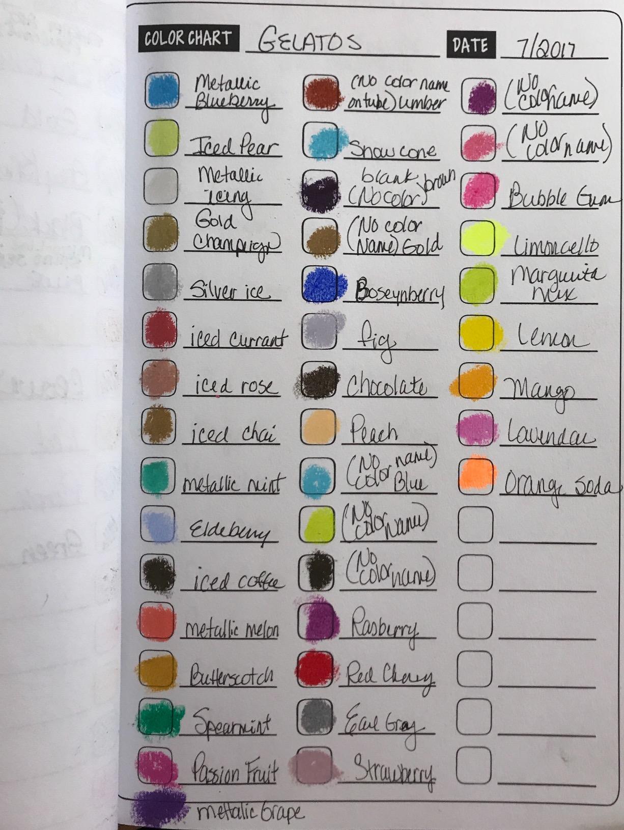 Color Charts: Color Collection Edition: 50 Color Charts to record your color collection all in one place 25 Color Charts: Color Collection Edition: 50 Color Charts to record your color collection all in one place - Image 25