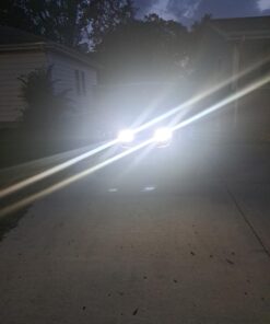 Nilight LED Light Bar 2PCS 18W 6Inch Flood LED Pods Offroad Led Work Light Driving Light Fog Light Boat Light Waterproof for SUV ATV 4WD Car Truck Golf Cart 12V 24V,2 Years Warranty 2Pcs 18W Lights 47 7167zviyX9L