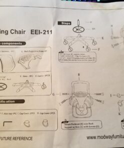 Modway EEI-211 Edge Drafting Chair - Reception Desk Chair - Flip-Up Arm Drafting Chair in Gray Grey 31 71684GMgWJL
