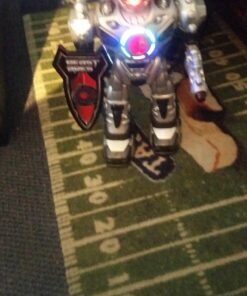 Think Gizmos Large Remote Control Robot for Kids – Superb Fun Toy RC Robot – Remote Control Toy Shoots Missiles, Walks, Talks & Dances (10 Functions) (Silver) Silver 41 7168la9FL