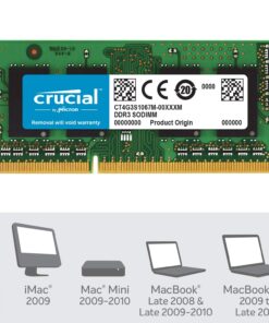 Alternative view of Crucial Technology 4GB, 204-pin SODIMM, DDR3 PC3-8500, DRAM
