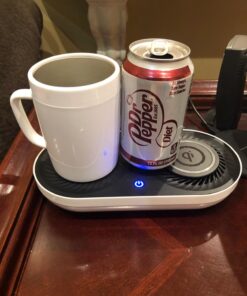 Nomodo Trio Wireless Qi-Certified Fast Charger with Mug Warmer/Drink Cooler Nomodo Trio 50 71695rbqtkL