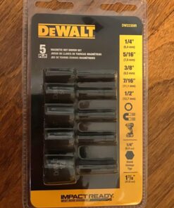 DEWALT Nut Driver Set, Impact Ready, Magnetic, 5-Piece (DW2235IR) 28 7169fZZqn1L
