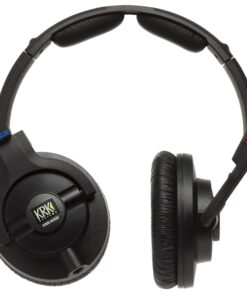KRK KNS 8400 On-Ear Closed Back Circumaural Studio Monitor Headphones with Volume Control 21 716A0UjooL
