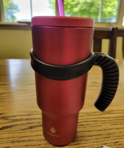 CHILLOUT LIFE Handle for YETI Cup 30 oz - Ozark Trail 30 oz Tumblers, Comfortable Replacement Handle for 30 oz YETI Tumbler & More (Black Handle Only) 30 oz - 1 Pack Black 26 716ALlSqAeL 1