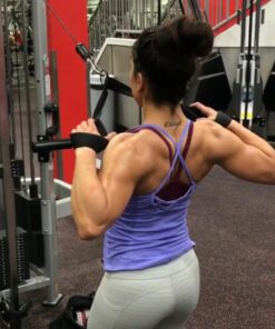 IPR Fitness Iso Handle® PRO “Patent Pending” 100% Made in the USA - Tricep Rope Black Standard 28 716B19HJdL