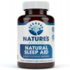 Premium Natural Sleep Aid for Adults - Effective Relief - Non Habit Forming - Wake Up Feeling Refreshed - Proprietary Blend with Melatonin, Tryptophan, Magnesium, Valerian, Chamomile & More - 60 Veg 3 716ByyEz2 L
