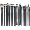 EmaxDesign 20 Pieces Makeup Brush Set Professional Face Eye Shadow Eyeliner Foundation Blush Lip Makeup Brushes Powder Liquid Cream Cosmetics Blending Brush Tool 46 716C43xZ1zL