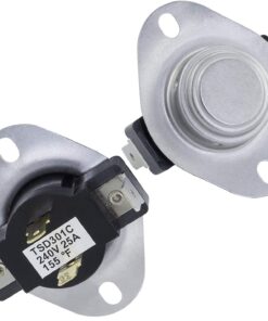 WP3387134 (3387134) Dryer Cycling Thermostat for Meytag, Kenmore, Whirlpool Dyers Replaces PS11741405, AP6008270, 3387139, 3387135, 306910, 326801, 661512, WP3387134 8 716D1BZTBxL