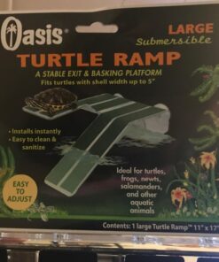 OASIS #64226 Turtle Ramp - Large 16-Inch by 11-Inch by 4-1/2-Inch, Black 52 716E9S4i8hL