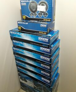 Rockville dB15 6000 Watt Peak/1500w RMS Mono 2 Ohm Amplifier Car Audio Amp 6000 Watt/1500w RMS 46 716En5R33pL