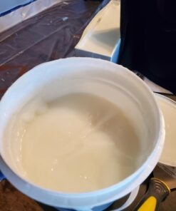 Roman 011301 PRO-838 1 gal Heavy Duty Wallpaper Adhesive, Clear 1 Gallon 31 716Eza4RV3L