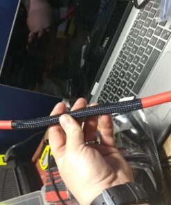 Techflex PTN0.50BK25 Flexo PET General Purpose 1/2-inch Braided Cable Sleeve, Black - 25 Foot (Original Version) 20 716F7llLm3L