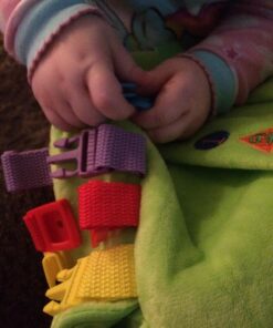 Buckle Toys - Buddy Activity Backpack - Educational Pre-K Learning Activity Toy - Zippered Pouch for Storage - Great Gift for Toddlers and Kids 42 716FXvnqUAL