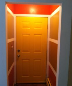 Wallpaper Faux Smooth Rust Tuscan Brick Wall, Looks Real Up! 11 yd 30 716FoBkI7L