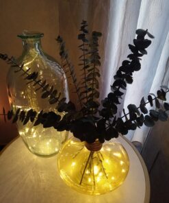 OakHaomie 6PCS 10ft(3m) LED Starry String Lights 30 Micro LEDs on Silvery Copper Wire,2pcs CR2032 Batteries Required and Included, for DIY Wedding Centerpiece Table Decorations (Warm White) Warm White 41 716G7zliRwL