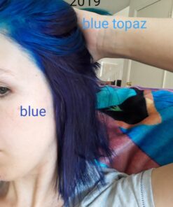 Pravana ChromaSilk Vivids Long-Lasting Vibrant Color - Blue Topaz Unisex, 3.04 Fl Oz (Pack of 1) 41 716GGNuIPL