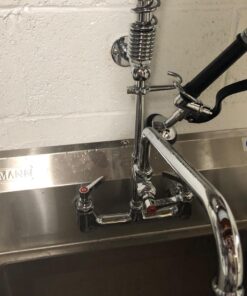 GRIDMANN 30" Wide Stainless Steel Kitchen Prep & Utility Sink, 1 Compartment NSF Commercial Sink with 24" x 24" Bowl for Restaurant, Laundry, Garage 37 716Gb7J4XIL 3