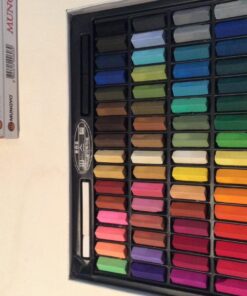 Mungyo Non Toxic Square Chalk, Soft Pastel, 64 Pack, Assorted Colors (B441R078-7003A) 44 716H8mwfLDL