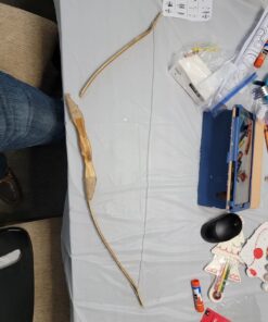 Adventure Awaits - 2-Pack Handmade Wooden Bow and Arrow Set - 20 Wood Arrows and 2 Quivers - for Outdoor Play 28 716I6AcMdaL