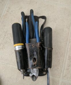 Greenlee 0258-14 POUCH, LEATHER 4 POCKET 25 716ILlLU9hL