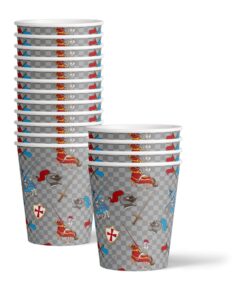 Medieval Knight Castle Birthday Party Supplies Set Plates Napkins Cups Tableware Kit for 16 11 716IVnH kmL