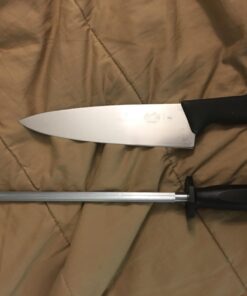 Winware Stainless Steel Sharpening Steel, 12-Inch 16 716Im5nQHL