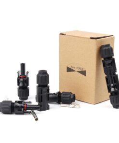 Sun YOBA 5 Pairs of Male/Female Solar Panel Double Seal Cable Connectors IP67 Waterproof Connector 18 716JO8VtZ5L