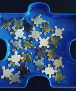 Ravensburger Sort and Go Jigsaw Puzzle Accessory - Sturdy and Easy to Use Plastic Puzzle Shaped Sorting Trays to Organize Puzzles Up to 1000 Pieces, Blue 51 716JoLUm52L