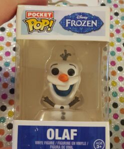 Funko Pocket POP: Disney's Frozen Action Figure - Olaf 7 716Ju 86Q3L