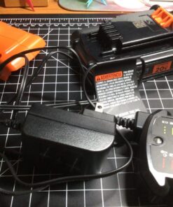 BLACK+DECKER 20V MAX Cordless Drill and Driver, 3/8 Inch, With LED Work Light, Battery and Charger Included (LDX120C) Drill/Driver Only 51 716K994l1L