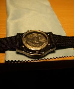 SEIKO Men's SNK809 5 Automatic Stainless Steel Watch with Black Canvas Strap 66 716KNbnmsmL