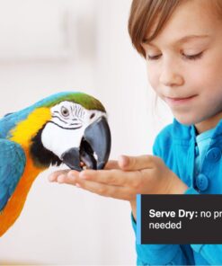 HARI Tropican Bird Food, Hagen Parrot Food with Peanuts & Sunflower Seeds, Maintenance Parrot Granules, Lifetime Formula, 1.8 lb Bag 1.8 Pound (Pack of 1) 16 716KfTgp7L