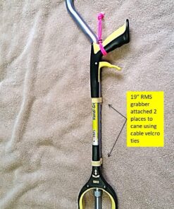 RMS Premium 7-Piece Hip Knee Replacement Kit with Leg Lifter, 19 and 32 inch Rotating Reacher Grabber, Long Handle Shoe Horn, Sock Aid, Dressing Stick, Bath Sponge - for Knee or Back Surgery Recovery 7 Piece Set 33 716Khm8TjBL