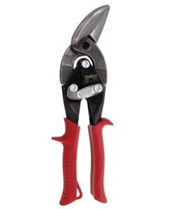 MIDWEST Tool and Cutlery Aviation Snip - Left Cut Offset Tin Cutting Shears with Forged Blade & KUSH'N-POWER Comfort Grips - MWT-6510L 9 716L7Oy7xJL